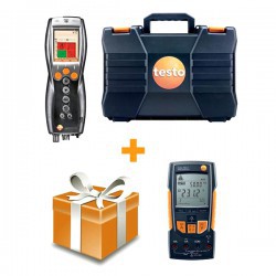 Комплект testo 330-1 LL + Мультиметр testo 760-2 с магнитным креплением